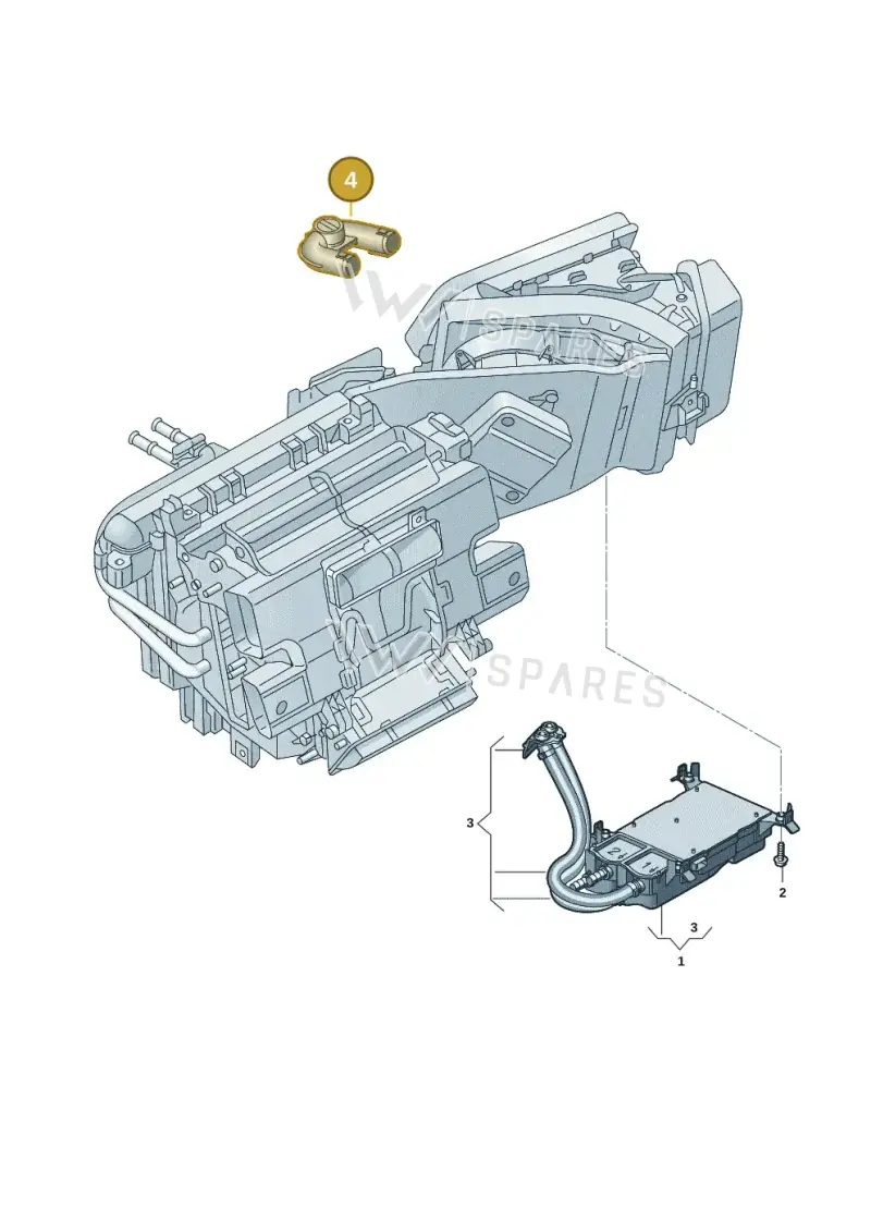 4K0820765 — Audi Q8 (2018-2025) diagram 435820021, position 4
