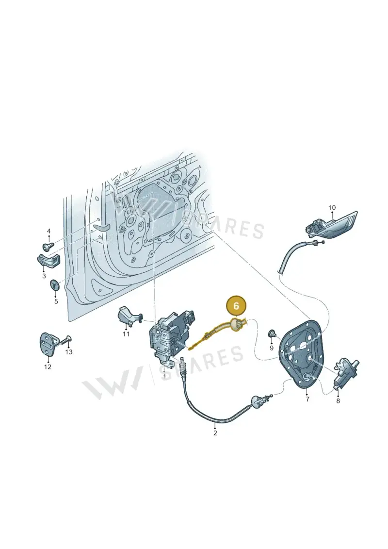 4K0837085 — Audi RS6 Avant (2019-) diagram 537837030, position 6