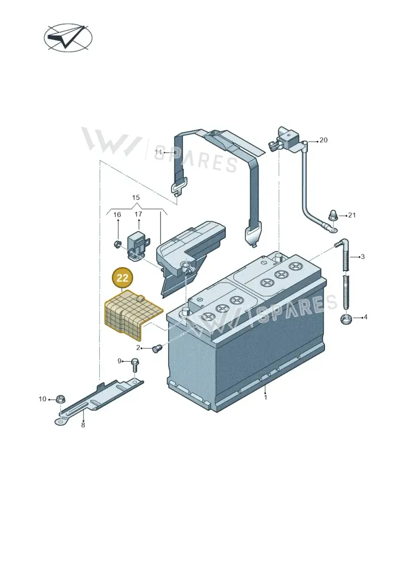 4K0915429 — Audi RS6 Avant (2019-2025) diagram 435915000, position 22