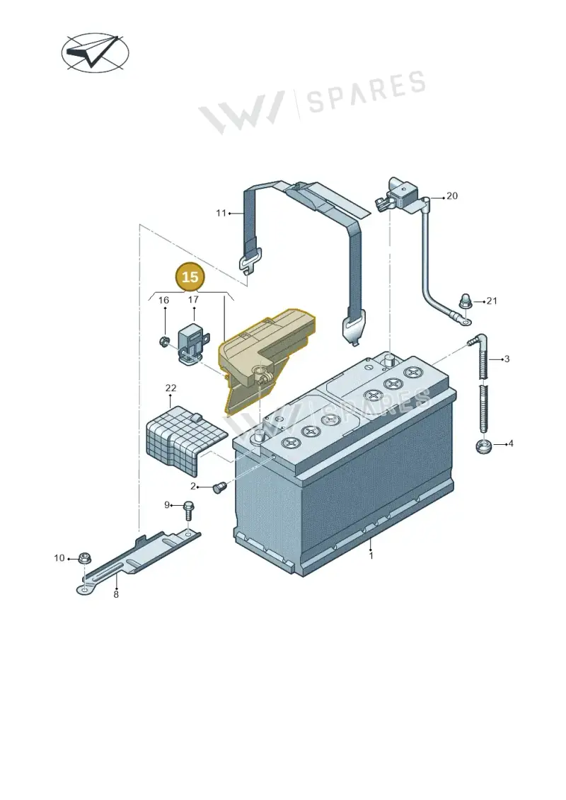 4K0915459K — Audi RS6 Avant (2019-2025) diagram 435915000, position 15