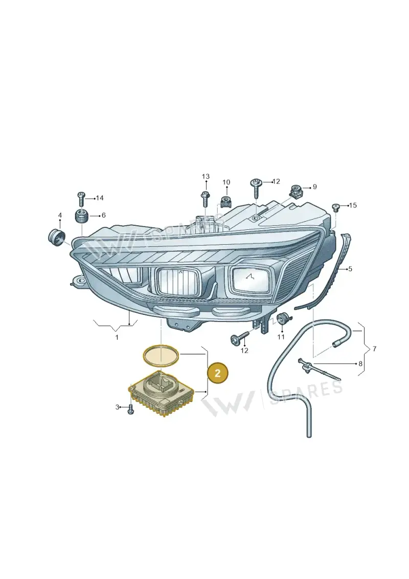 4K0941591CJ — Audi RS4 Avant (2017-2025) diagram 849941015, position 2