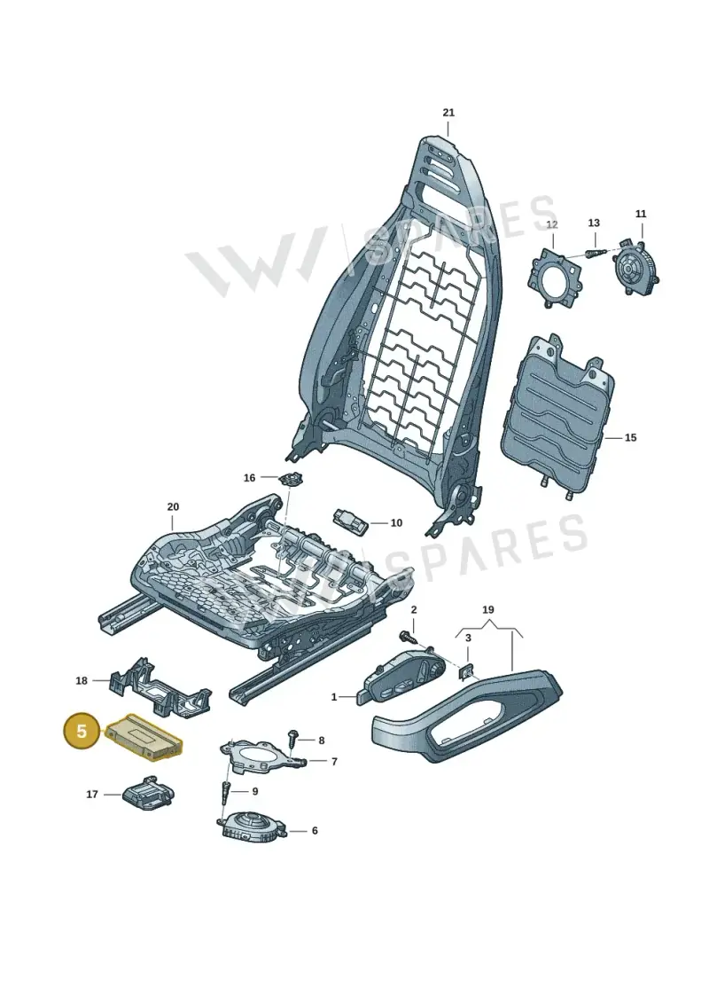 4K0959760B — Audi RS e-tron GT (2020-2025) diagram 4j1959200, position 5