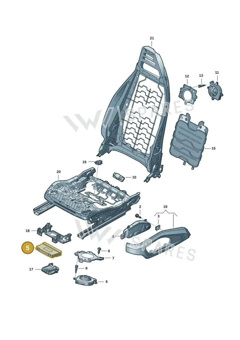 4K0959760 — Audi RS e-tron GT (2020-2020) diagram 4j1959200, position 5