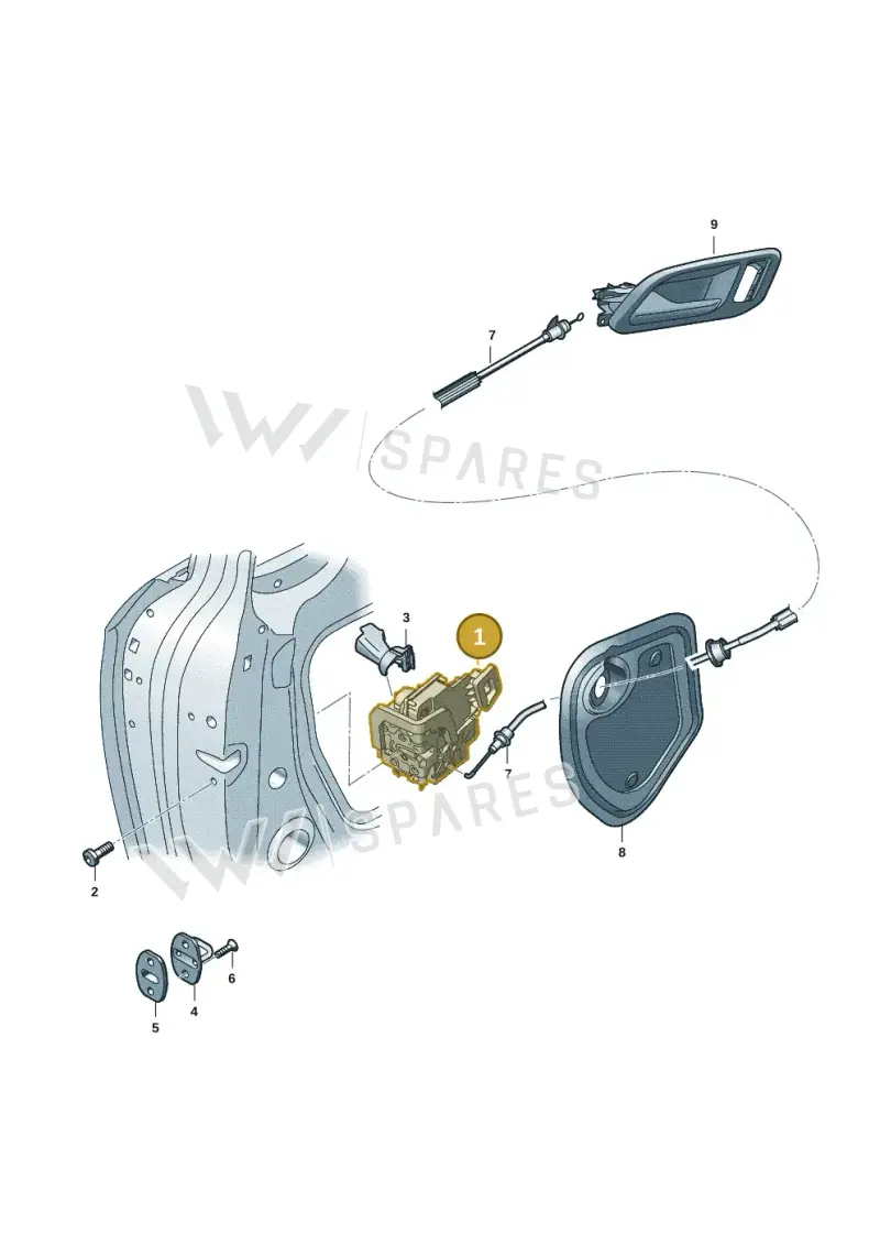 4K1837016H — Audi Q6 e-tron (2023-2025) diagram f5s837030, position 1