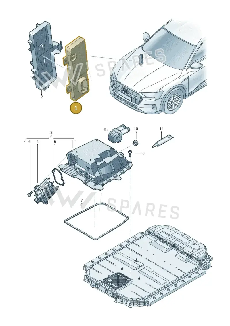 4KE915233B — Audi Q8 e-tron (2018-2025) diagram 586915600, position 1