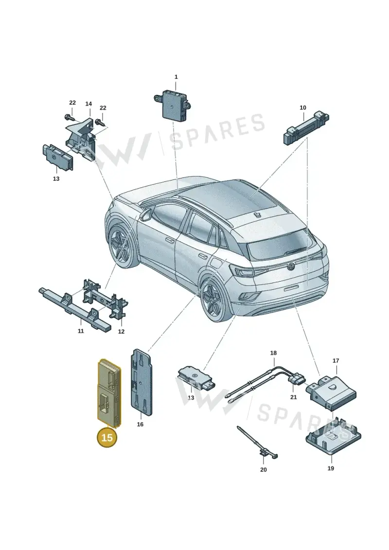 4KE959107B — SEAT CUPRA Tavascan (2023-) diagram 11a909000, position 15