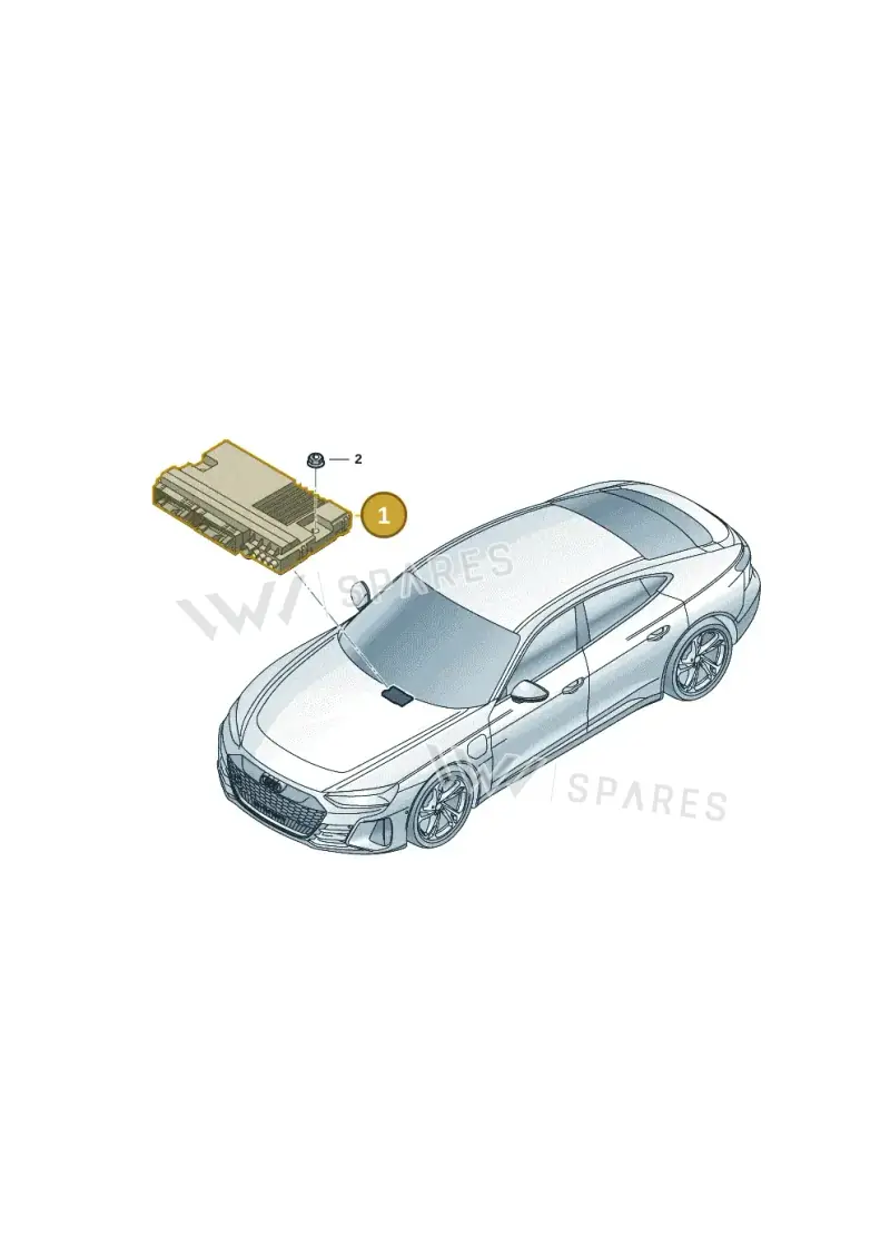 4KL907468E — Audi RS e-tron GT (2020-2025) diagram 4j1907000, position 1