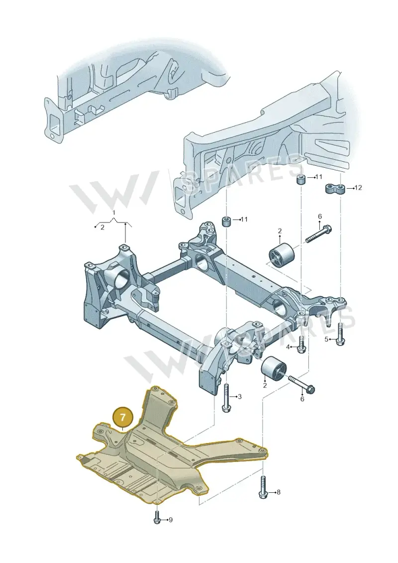 4KR399345B — Audi Q8 e-tron (2018-2025) diagram 586399000, position 7