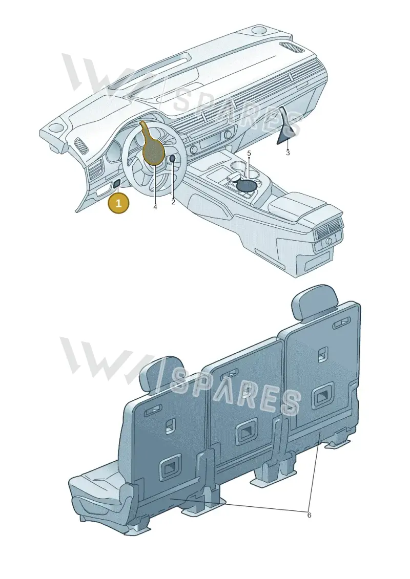 4L0010508B — Audi Q7 (2015-2025) diagram 859010250, position 1
