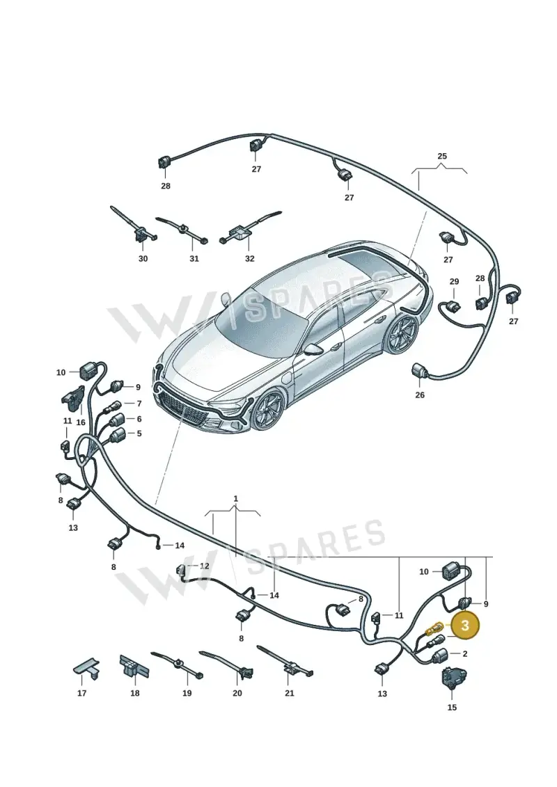 4L0035576A — Audi RS e-tron GT (2020-2025) diagram 4j1972700, position 3