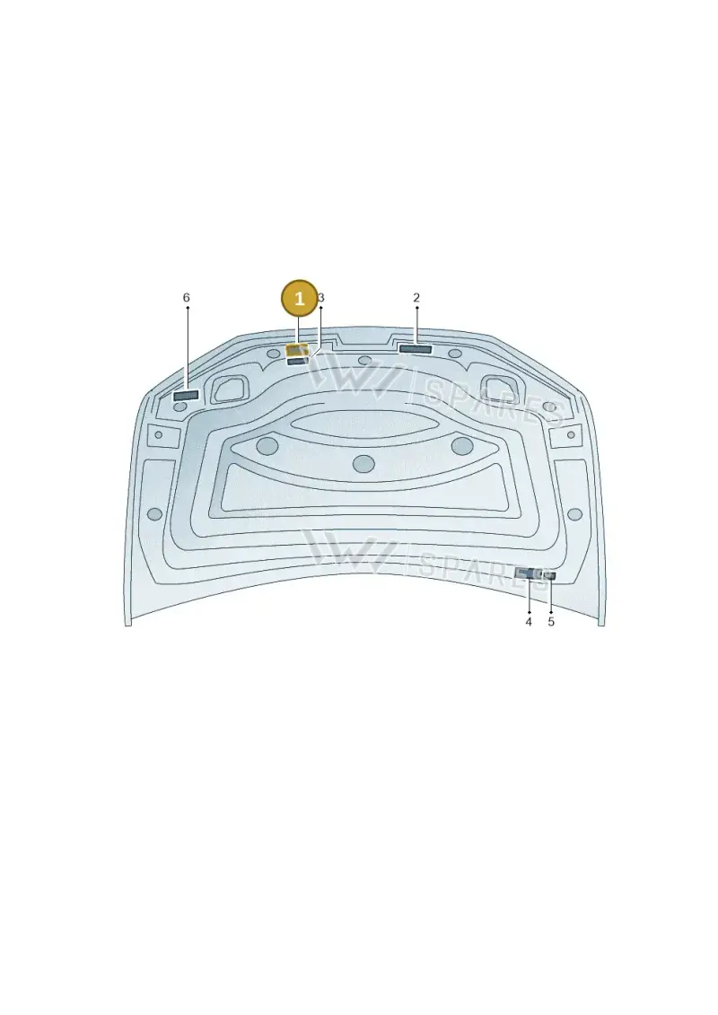 4M0010504T — Audi Q8 (2018-2025) diagram 429010100, position 1
