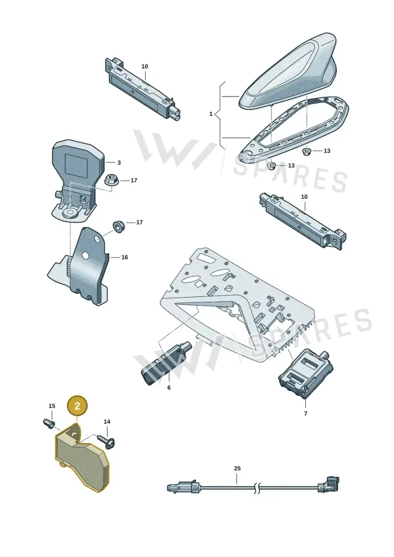 4M0035507A — Audi Q6 e-tron (2023-2025) diagram f5s035100, position 2+3