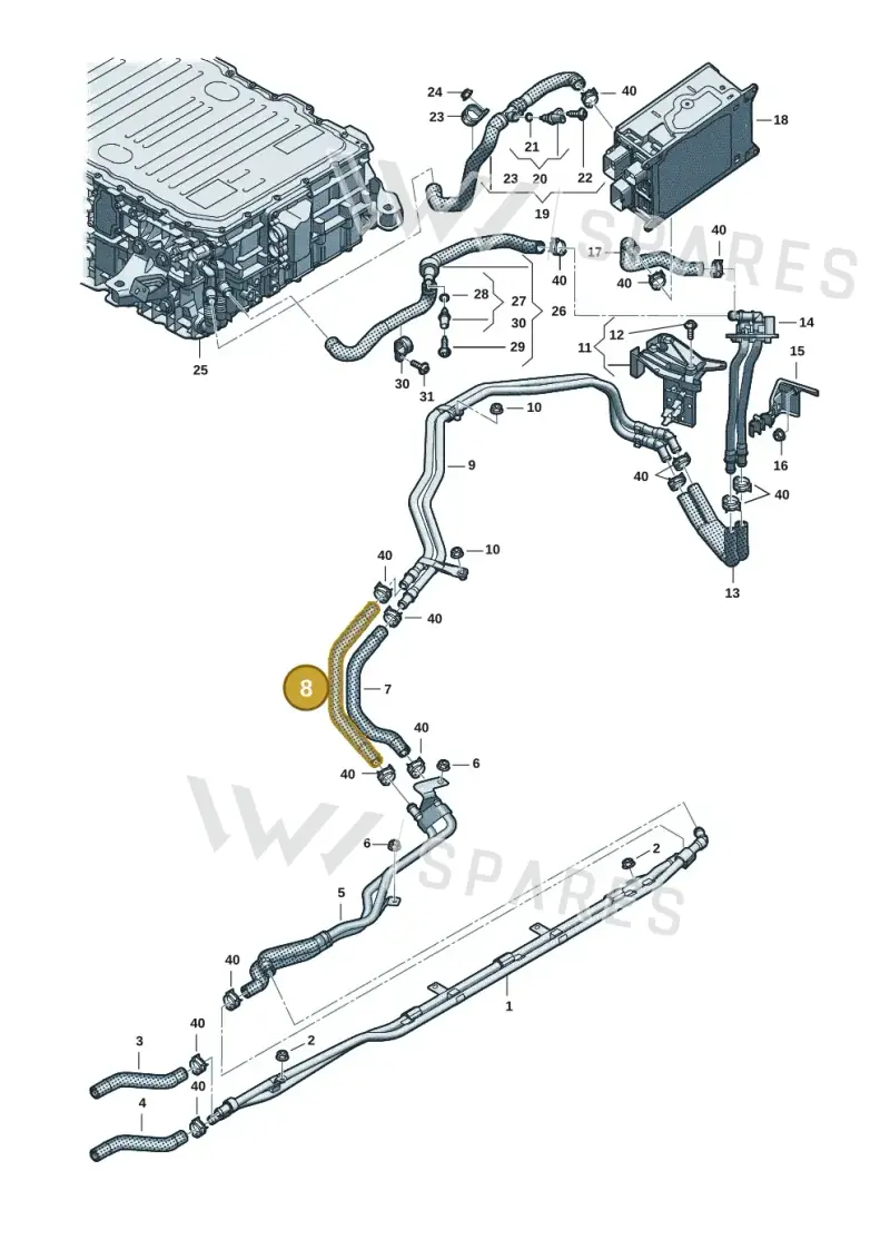 4M0121082T — Audi Q8 (2018-2025) diagram 859121150, position 8