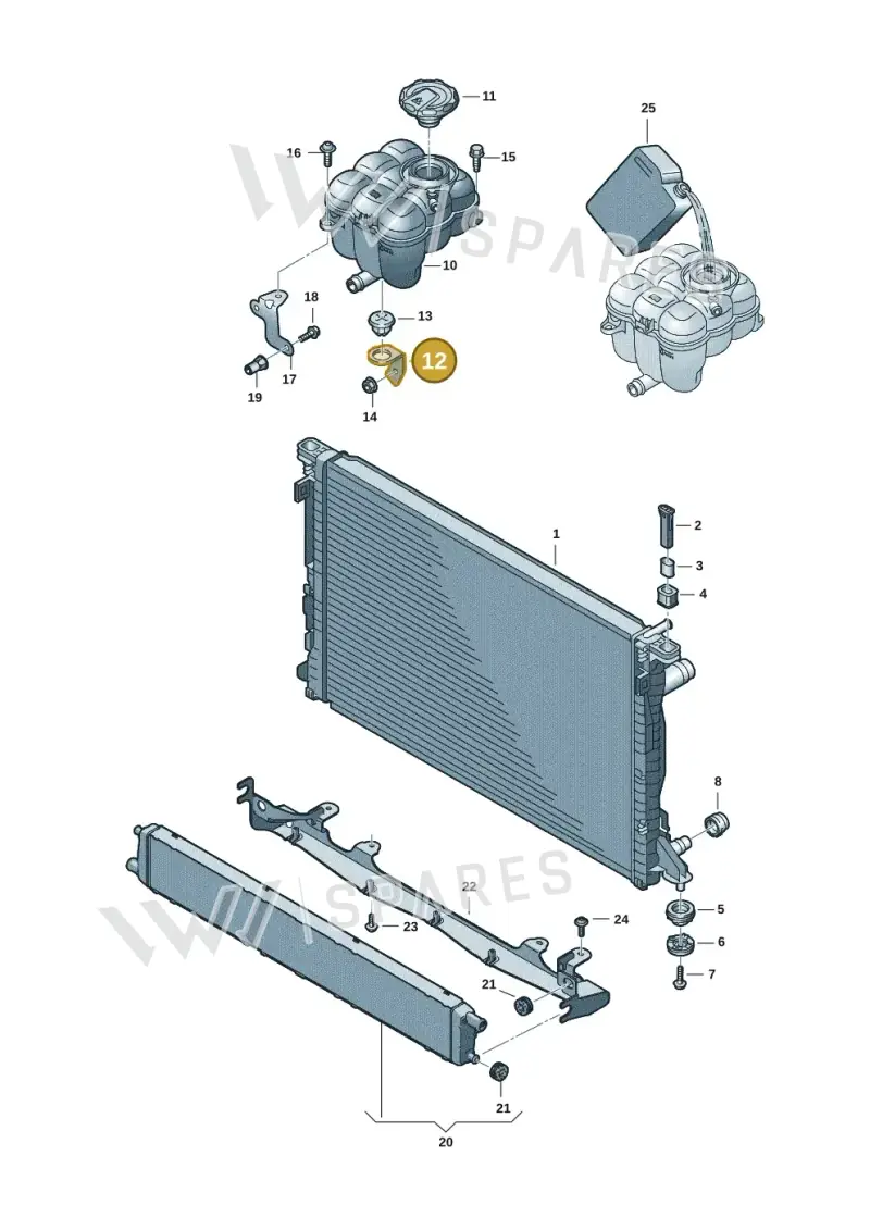 4M0121232E — Audi RS Q8 Quattro (2019-) diagram 595121016, position 12