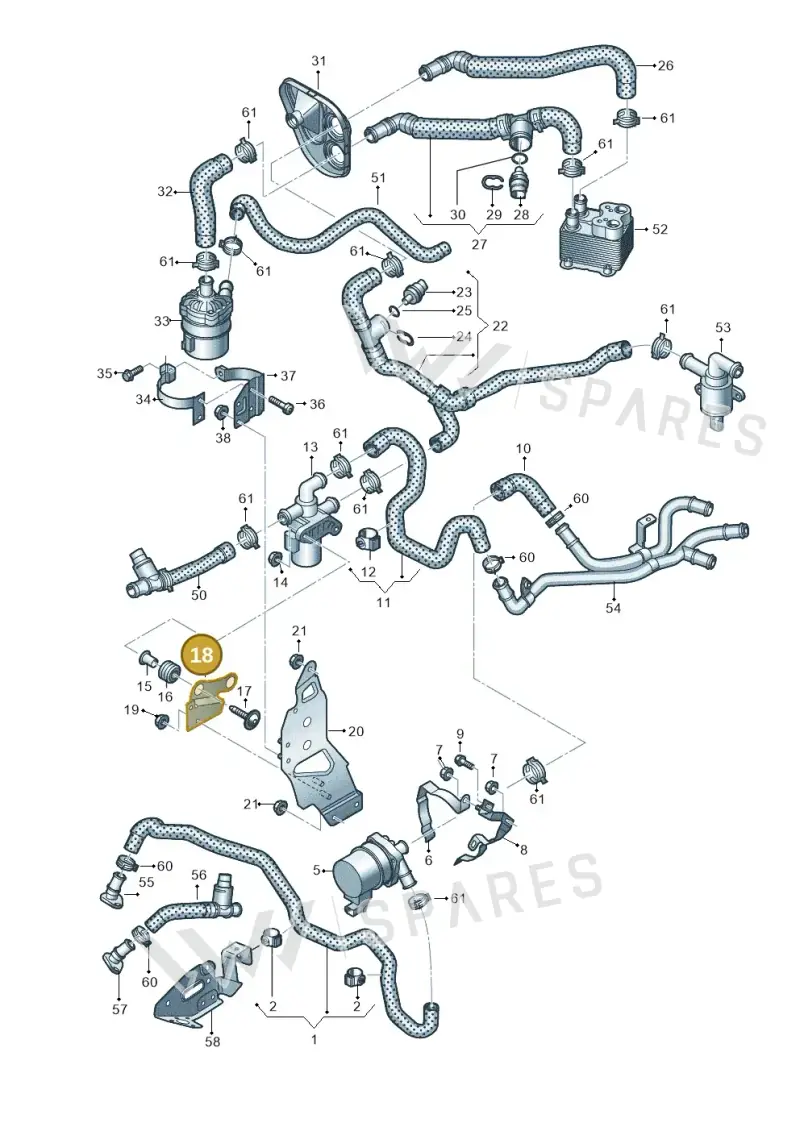 4M0121239E — Audi Q7 (2015-2025) diagram 859121160, position 18