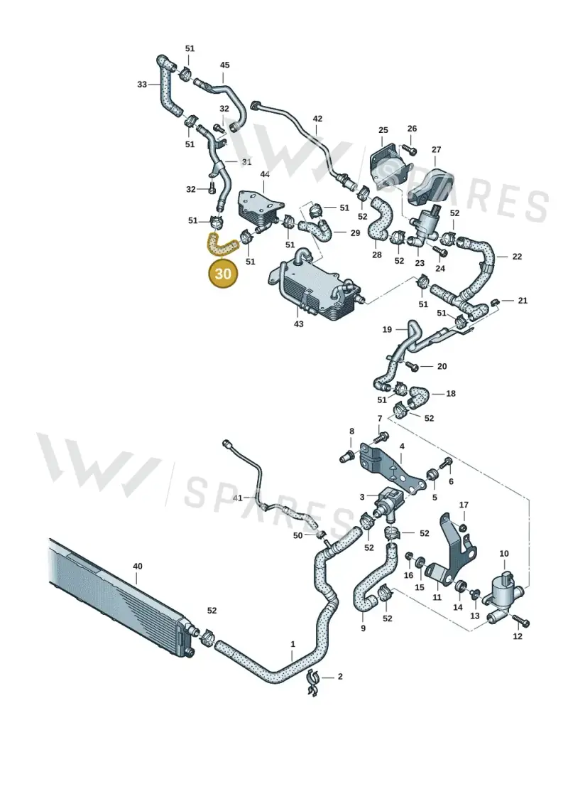 4M0121449ED — Audi RS Q8 Quattro (2019-) diagram 595121006, position 30