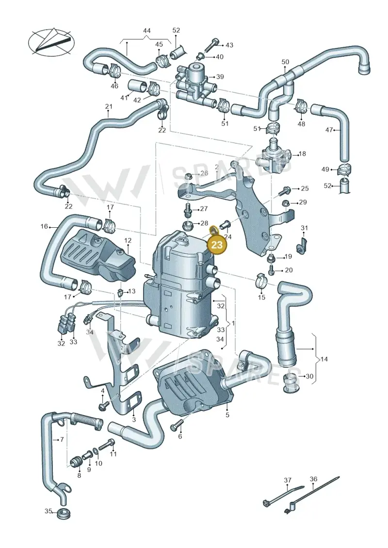 4M0129669 — Audi RS6 Avant (2019-) diagram 538261000, position 23