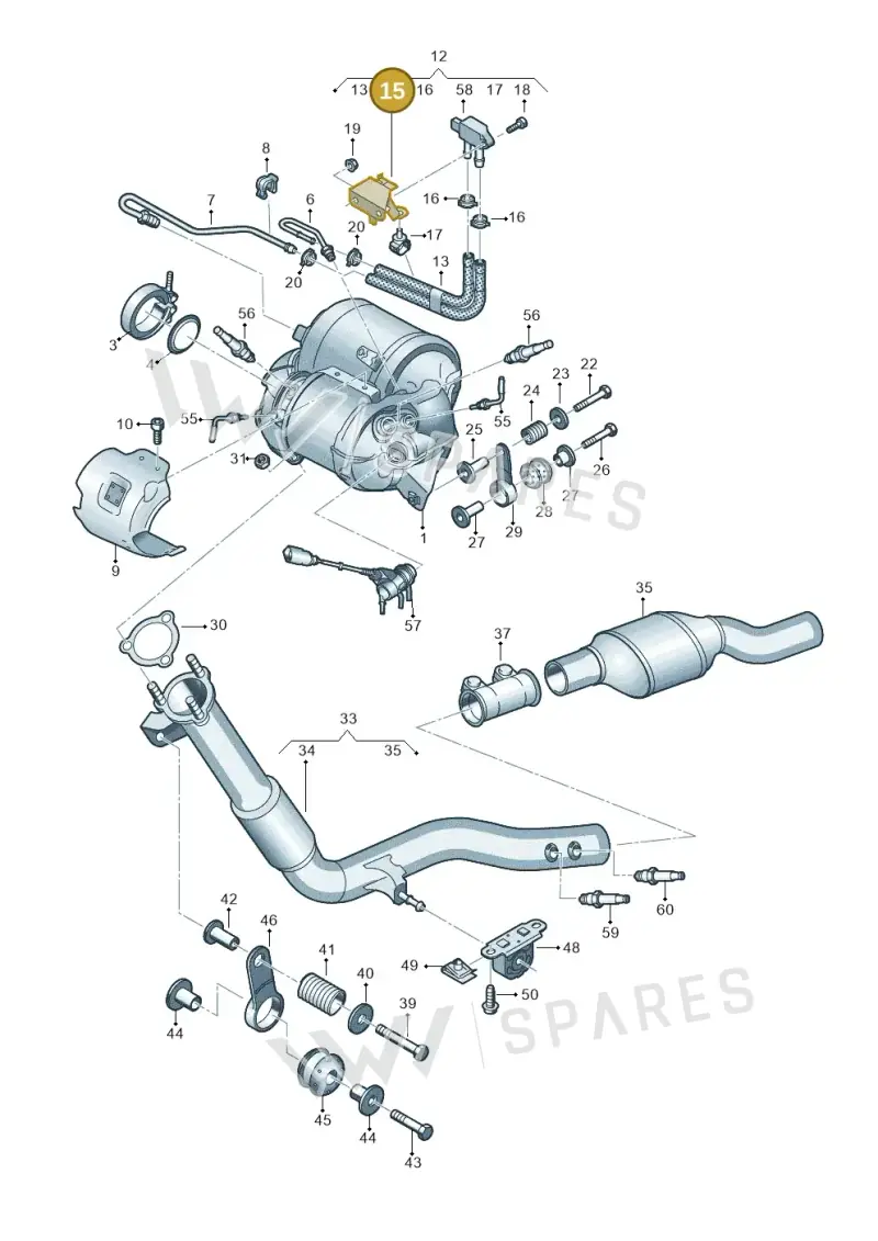 4M0131649H — Audi Q8 Quattro 3,0 (2018-) diagram 859253680, position 15