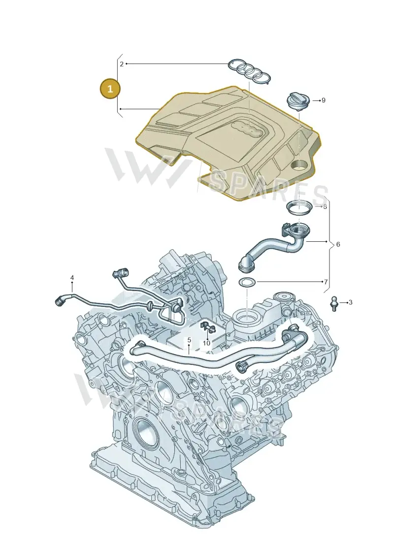 4M0133849T — Audi Q8 (2018-2025) diagram 429103470, position 1