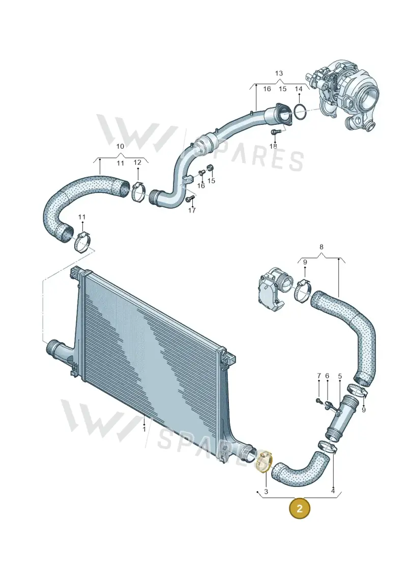 4M0145709M — Audi Q8 Quattro 3,0 (2018-) diagram 439145050, position 2