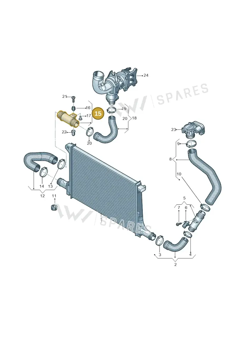 4M0145762B — Audi Q8 Quattro 3,0 (2018-) diagram 859145380, position 15
