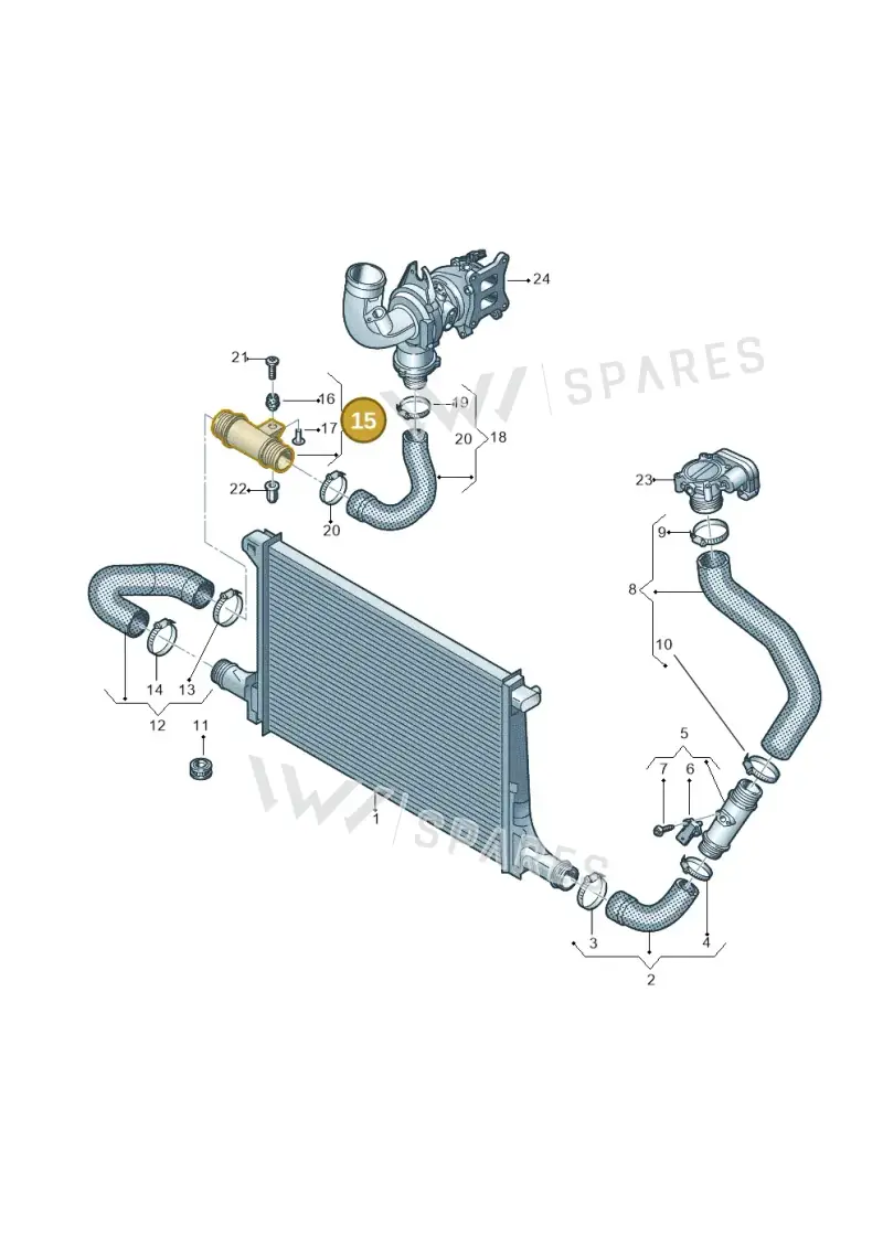 4M0145762G — Audi Q8 Quattro 3,0 (2018-) diagram 859145380, position 15