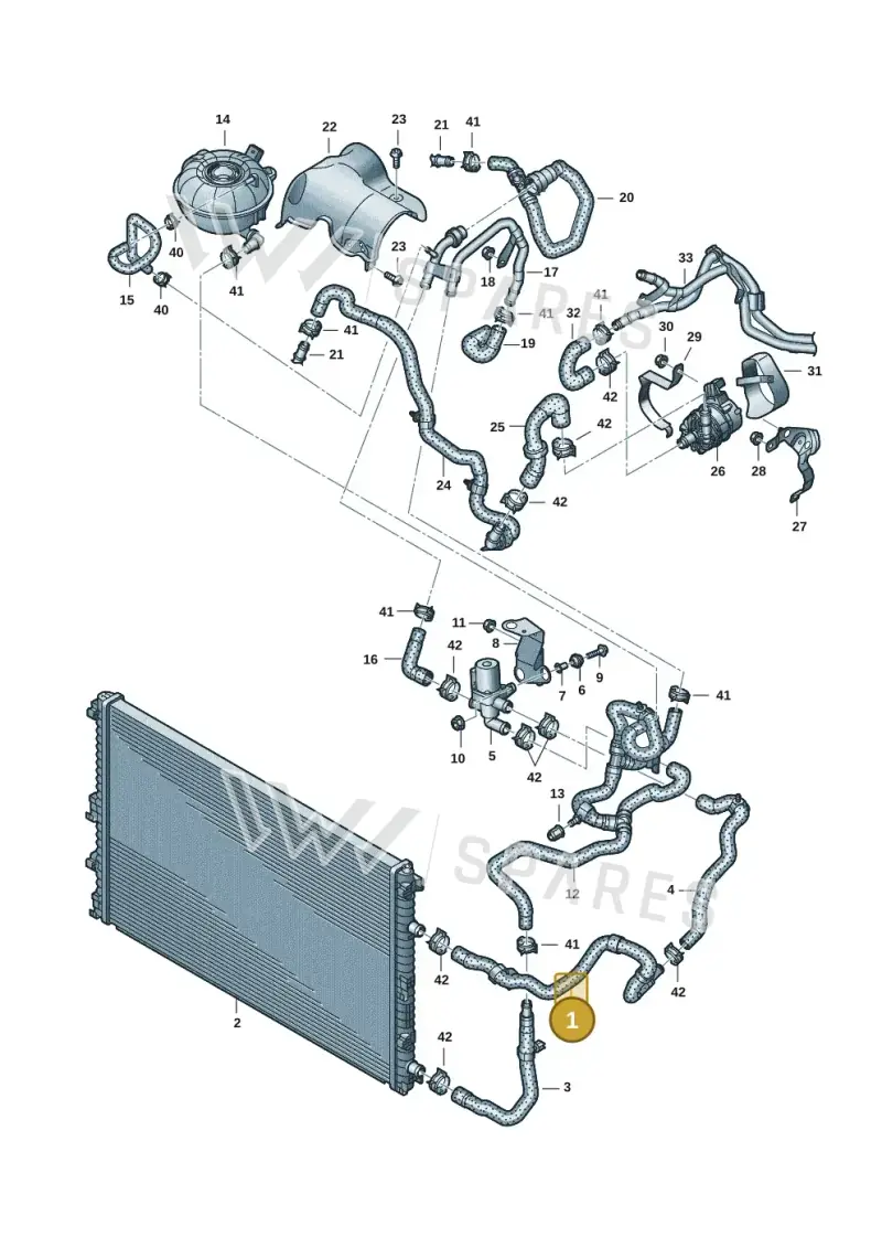 4M0145909AD — Audi Q8 Quattro 3,0 (2018-) diagram 859121146, position 1