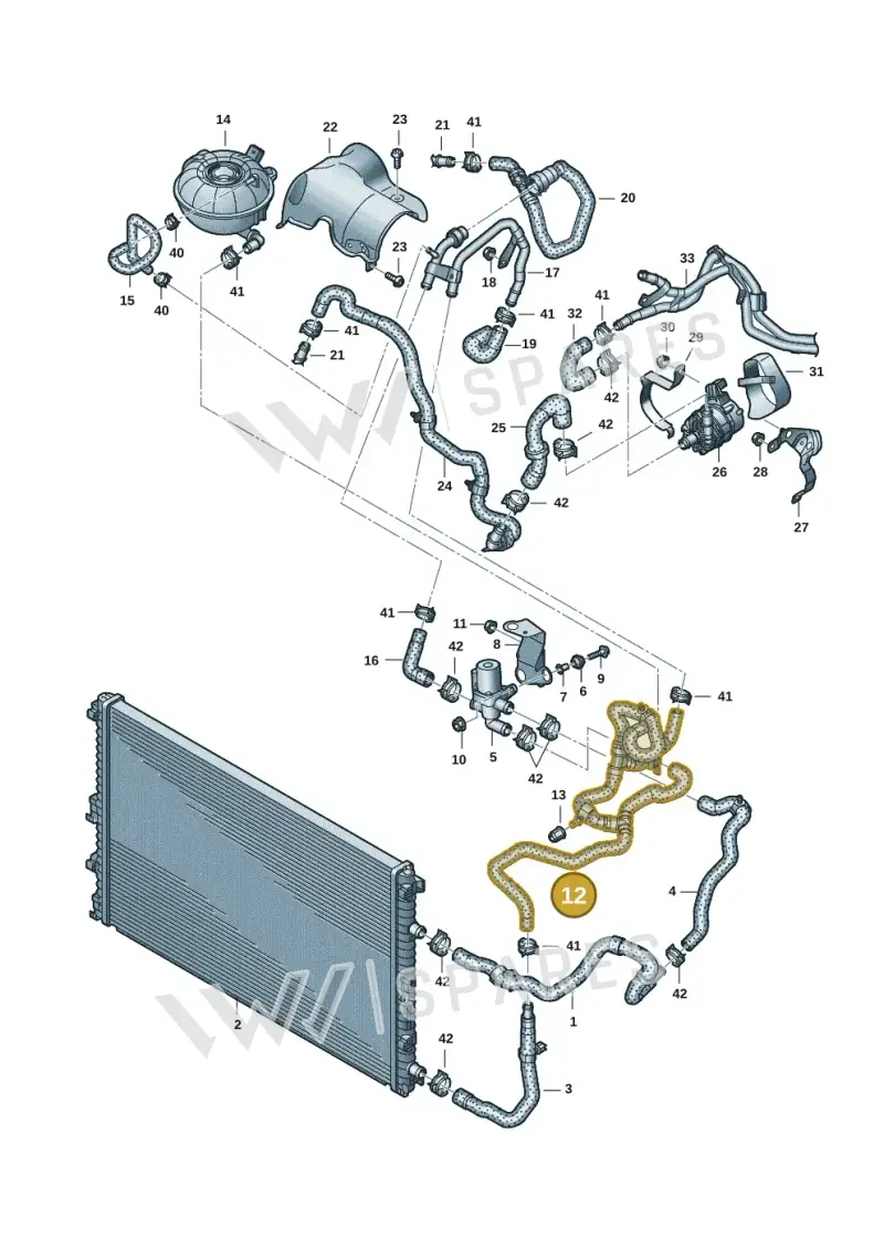 4M0145947AE — Audi Q8 Quattro 3,0 (2018-) diagram 859121146, position 12