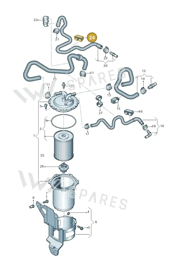 4M0201449E — Audi Q8 Quattro 3,0 (2018-) diagram 859127200, position 24