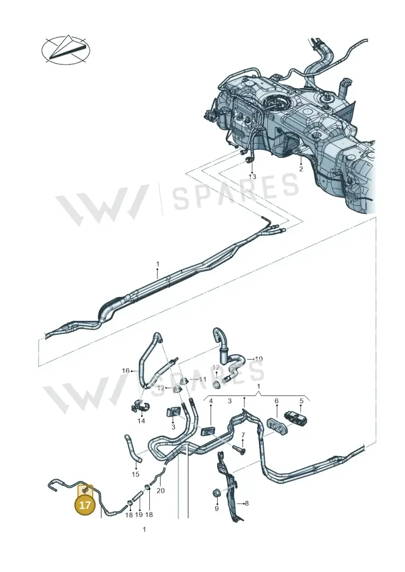 4M0201449F — Audi RS Q8 Quattro (2019-) diagram 595201500, position 17