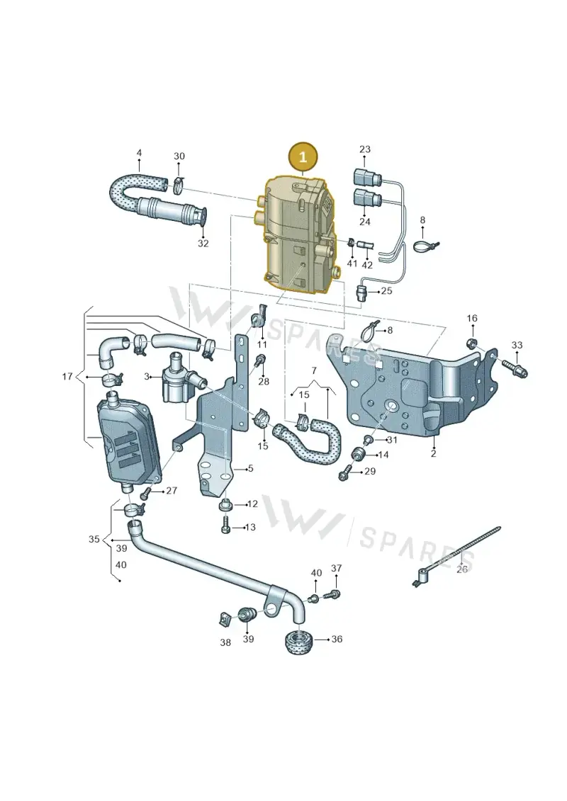 4M0265105D — Audi Q5 (2016-2020) diagram 896261000, position 1