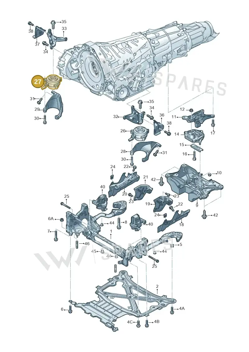 4M0399152N — Audi RS Q8 (2019-2025) diagram 859399850, position 27