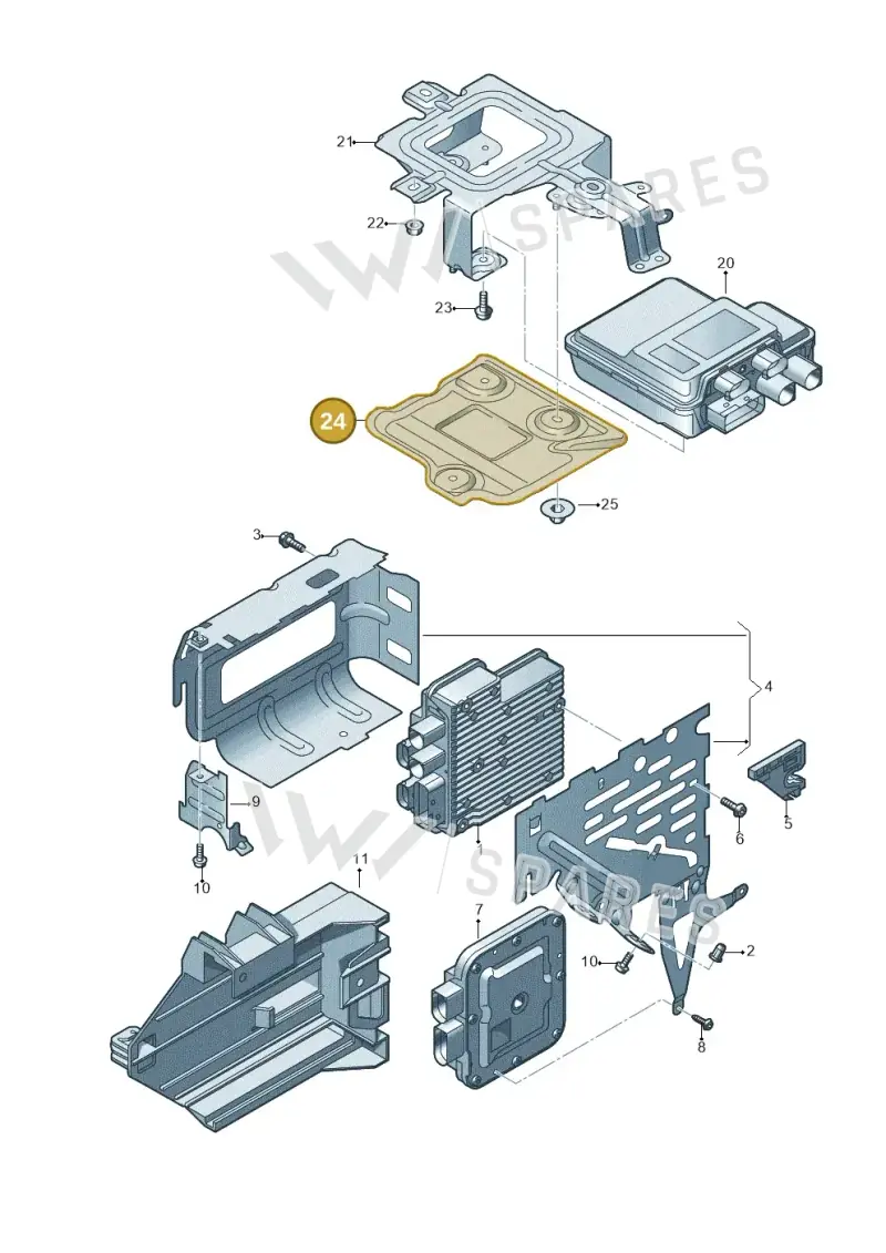 4M0507133F — Audi Q7 (2015-2025) diagram 859907280, position 24