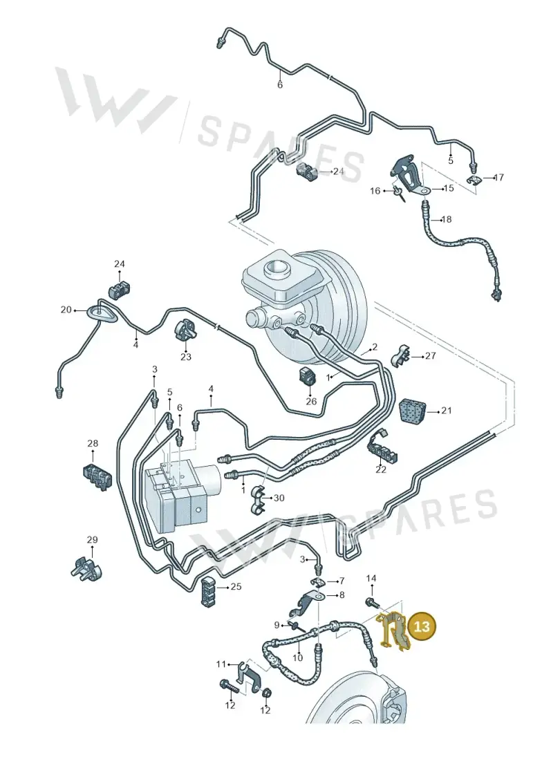 4M0611846P — Audi RS Q8 Quattro (2019-) diagram 859611200, position 13