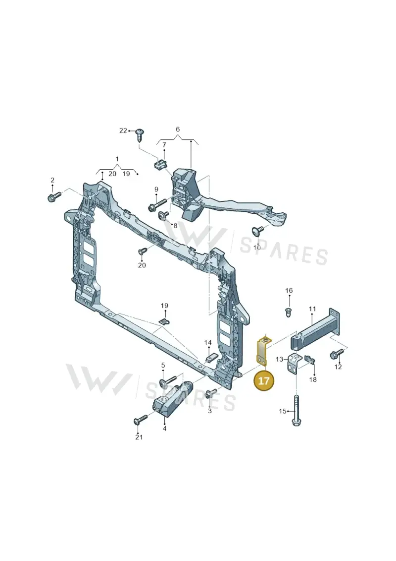 4M0801940 — Audi RS Q8 Quattro (2019-) diagram 429805500, position 17