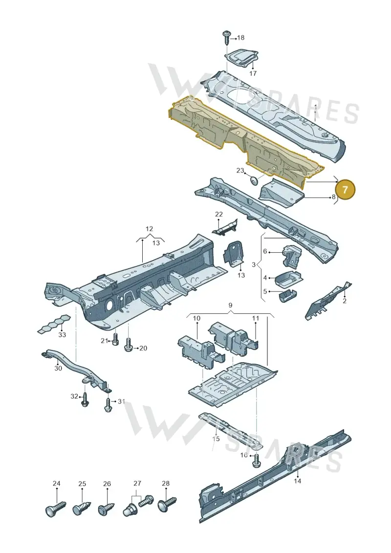 4M0802081A — Audi RS Q8 Quattro (2019-) diagram 429803010, position 7