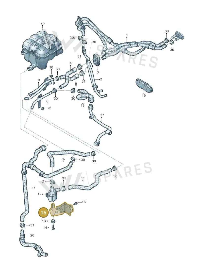 4M0819267F — Audi RS Q8 Quattro (2019-) diagram 595121010, position 15