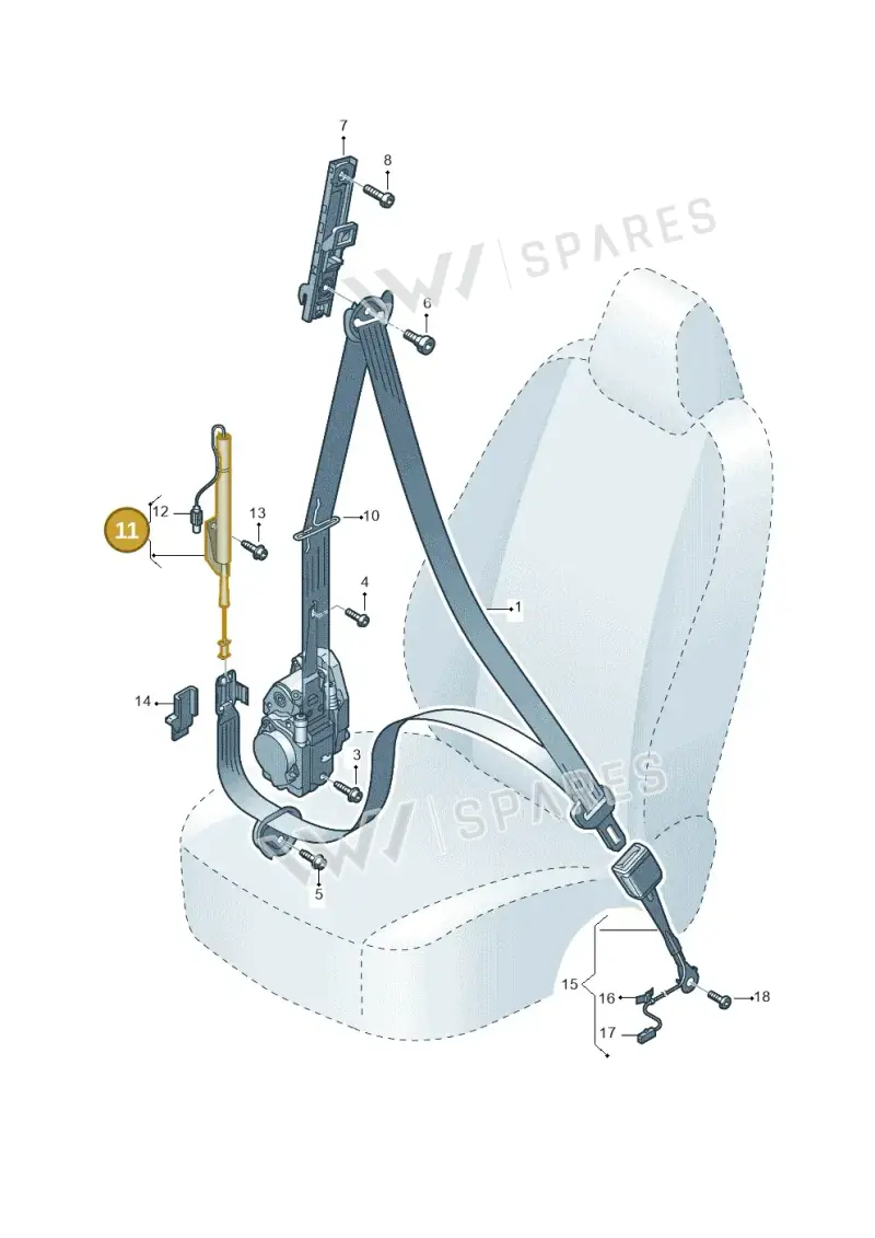 4M0857619B — Audi RS Q8 (2019-2025) diagram 429857060, position 11