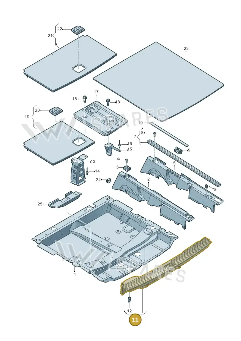 4M0864483R4PK — Audi Q7 (2015-2025) diagram 859863850, position 11