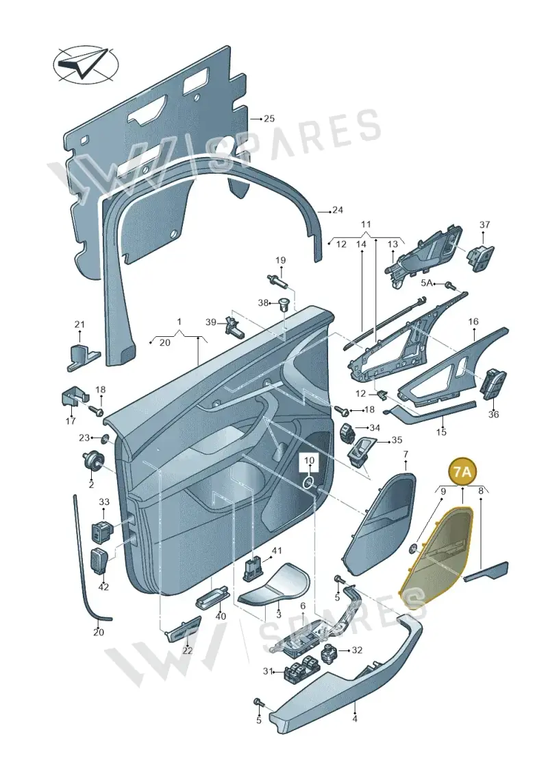 4M0868152ALZ2 — Audi Q7 (2015-2025) diagram 859867000, position 7A