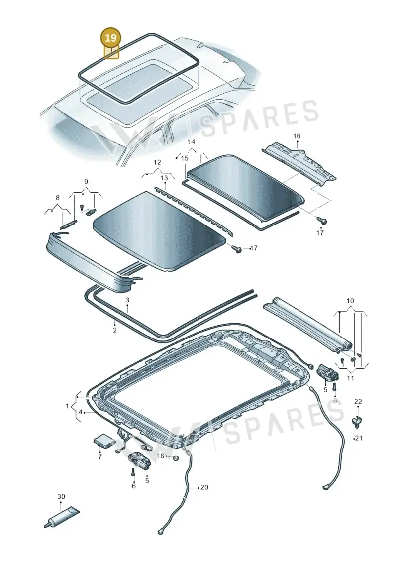 4M0877459C — Audi RS Q8 Quattro (2019-) diagram 429877000, position 19