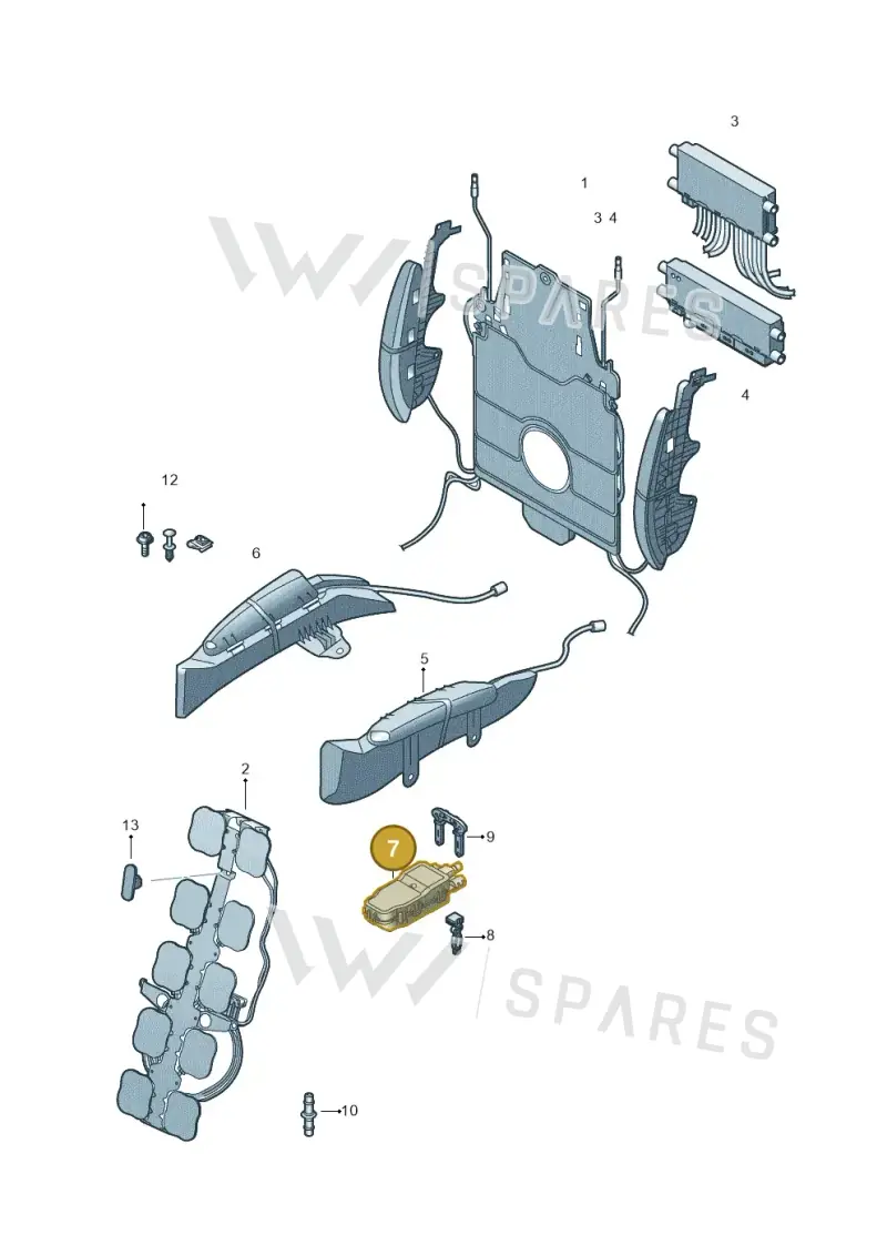 4M0881073A — Audi RS Q8 (2019-2025) diagram 859959240, position 7