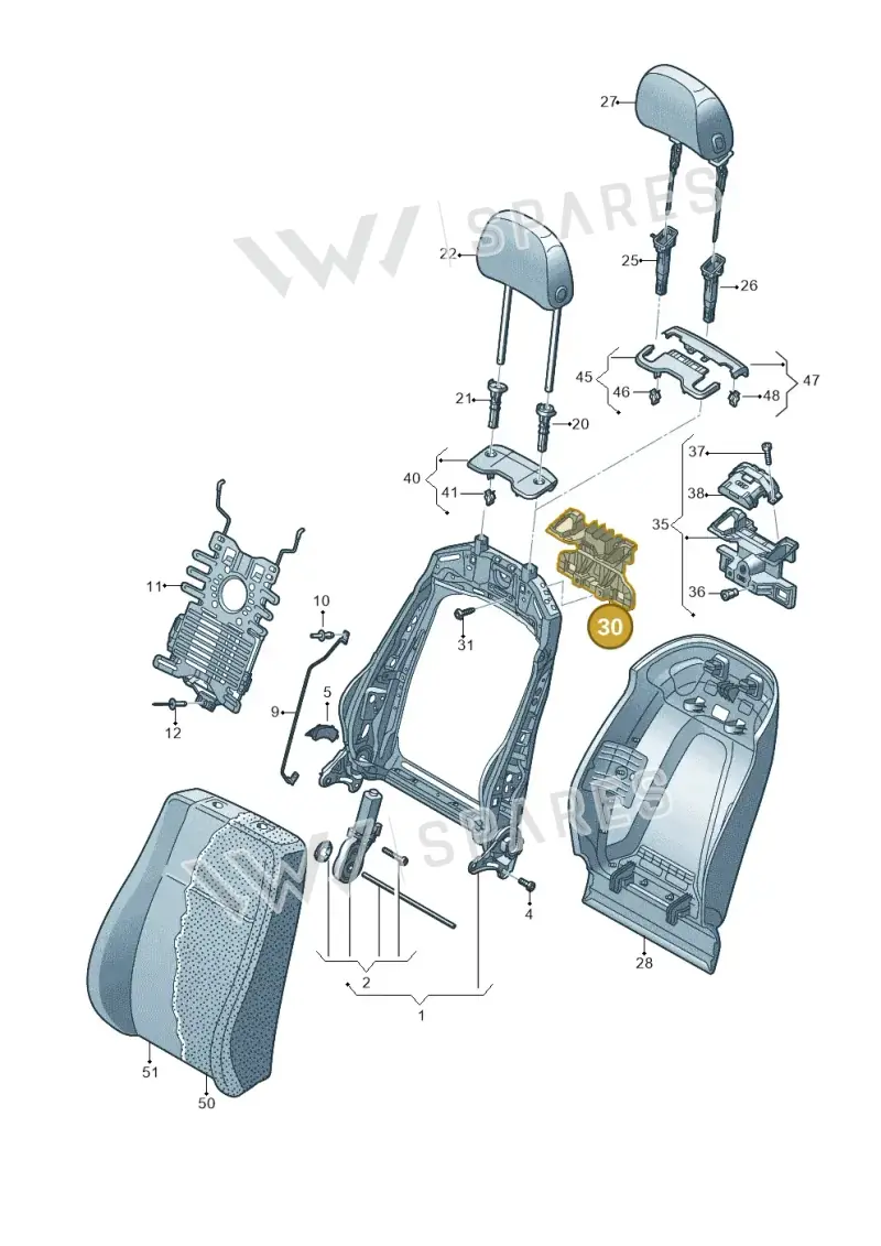4M0881627 — Audi RS Q8 (2019-2025) diagram 859881510, position 30