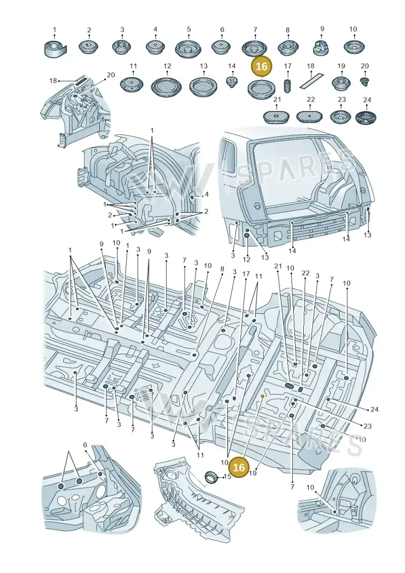 4M0899187 — Audi Q7 (2015-2025) diagram 859803360, position 16