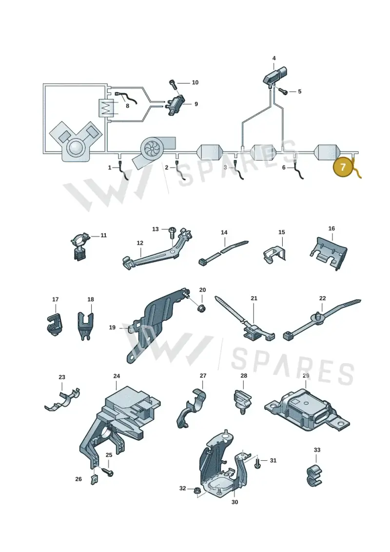 4M0906261P — Audi Q7 (2015-2025) diagram 859906008, position 7