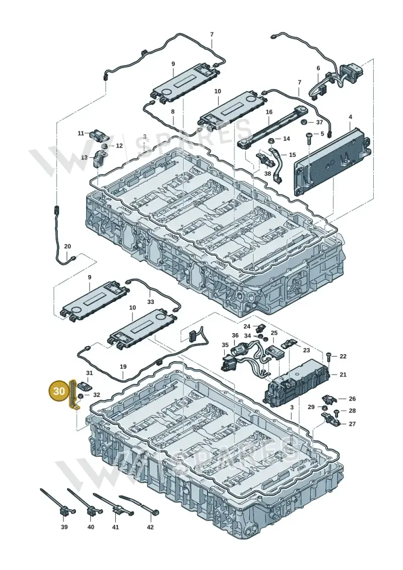 4M0915157 — Audi Q8 (2018-2025) diagram 429915500, position 30