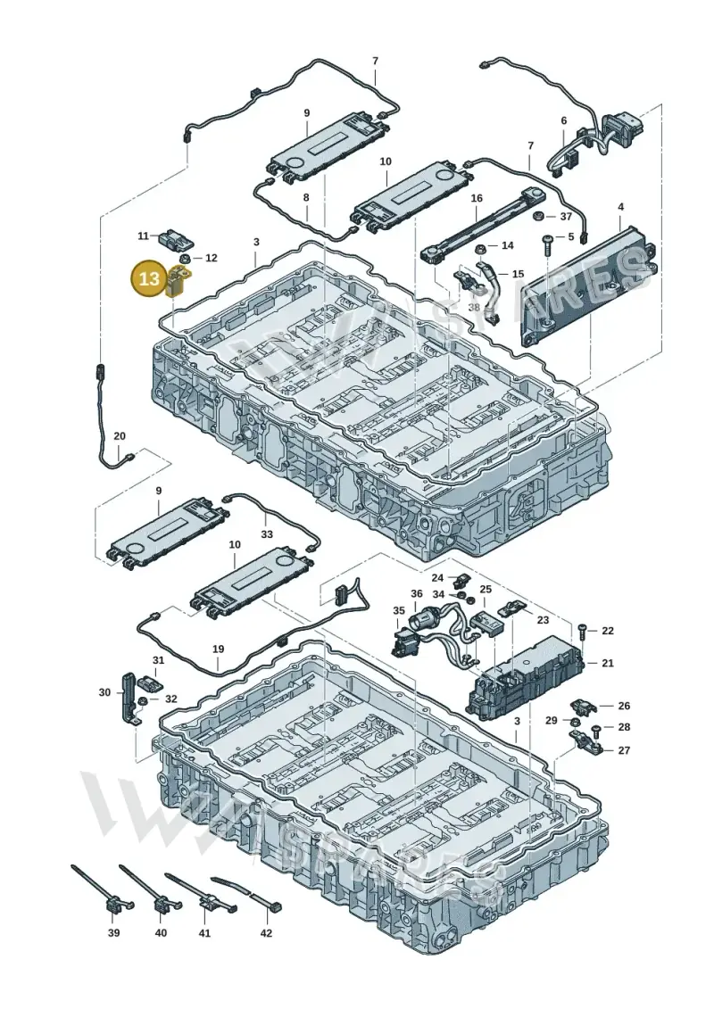 4M0915158 — Audi Q8 (2018-2025) diagram 429915500, position 13