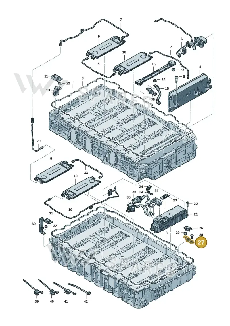 4M0915159A — Audi Q8 (2018-2025) diagram 429915500, position 27