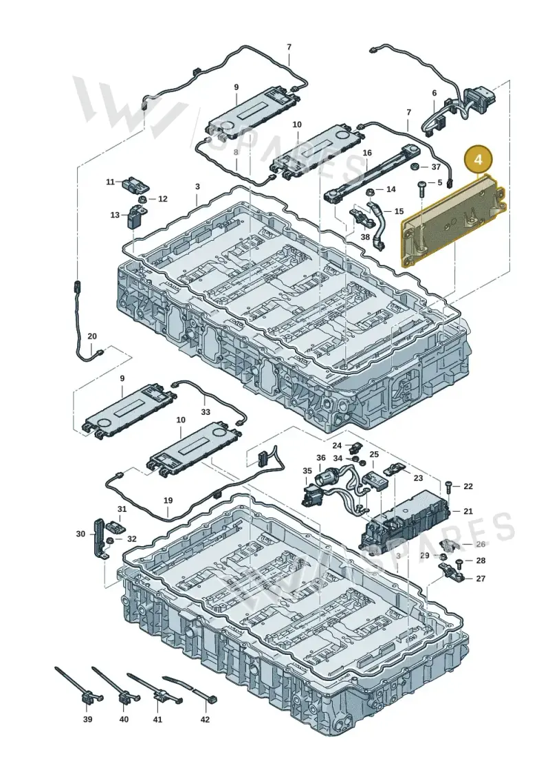 4M0915231AG — Audi Q8 (2018-2025) diagram 429915500, position 4