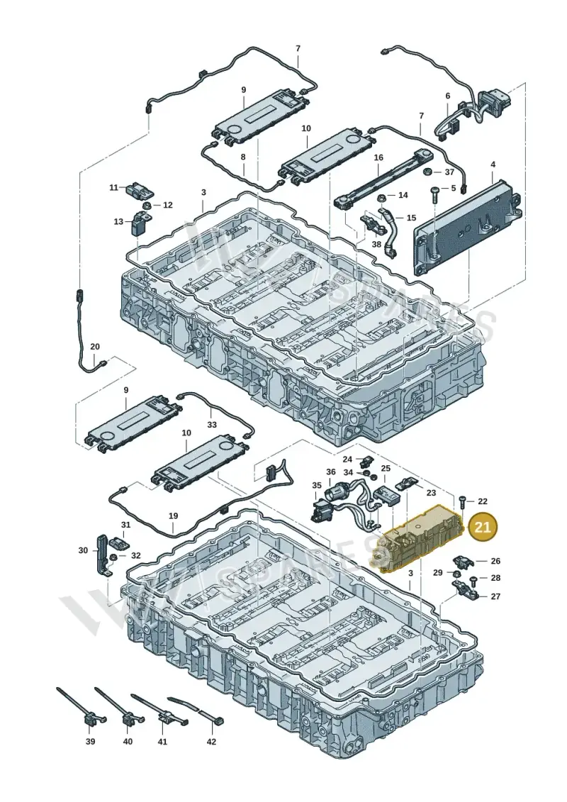 4M0915249AF — Audi Q8 (2018-2025) diagram 429915500, position 21